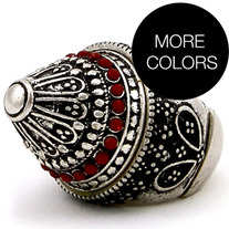 1001 Arabian Nights Dome Pyramid Ring