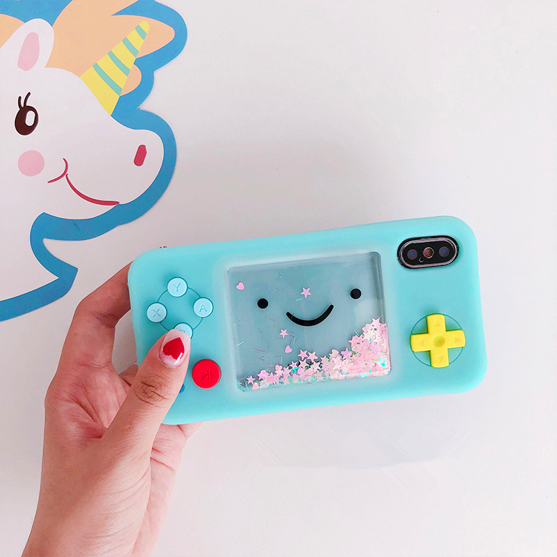 Kawaii Liquid Game Consoles Phone Case for iphone 6/6s/6plus/7/7plus/8