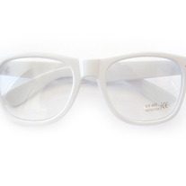 White Nerd Glasses