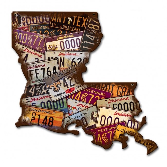 Louisiana License Plates · VintroSigns · Online Store Powered by Storenvy