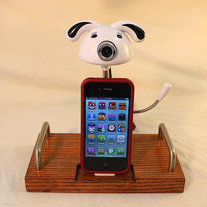 The Web Cam Dock - iPhone Dock - iPod Dock - Charger and Sync Station - Cute Cam with Mic