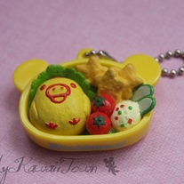 Kiirotori Bento Keychain 