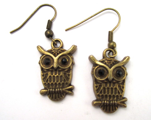 Anxious Owl Earrings
