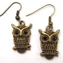 Anxious Owl Earrings