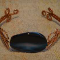 Woven Wire Cuff Bracelet
