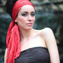 Crimson Red Scarf