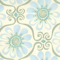 1/2 Yard- Fandango Barcelona Sand Azul/27042 17 