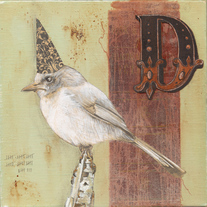 "Am I No One Until Someone Calls me Out " 8"x8" print