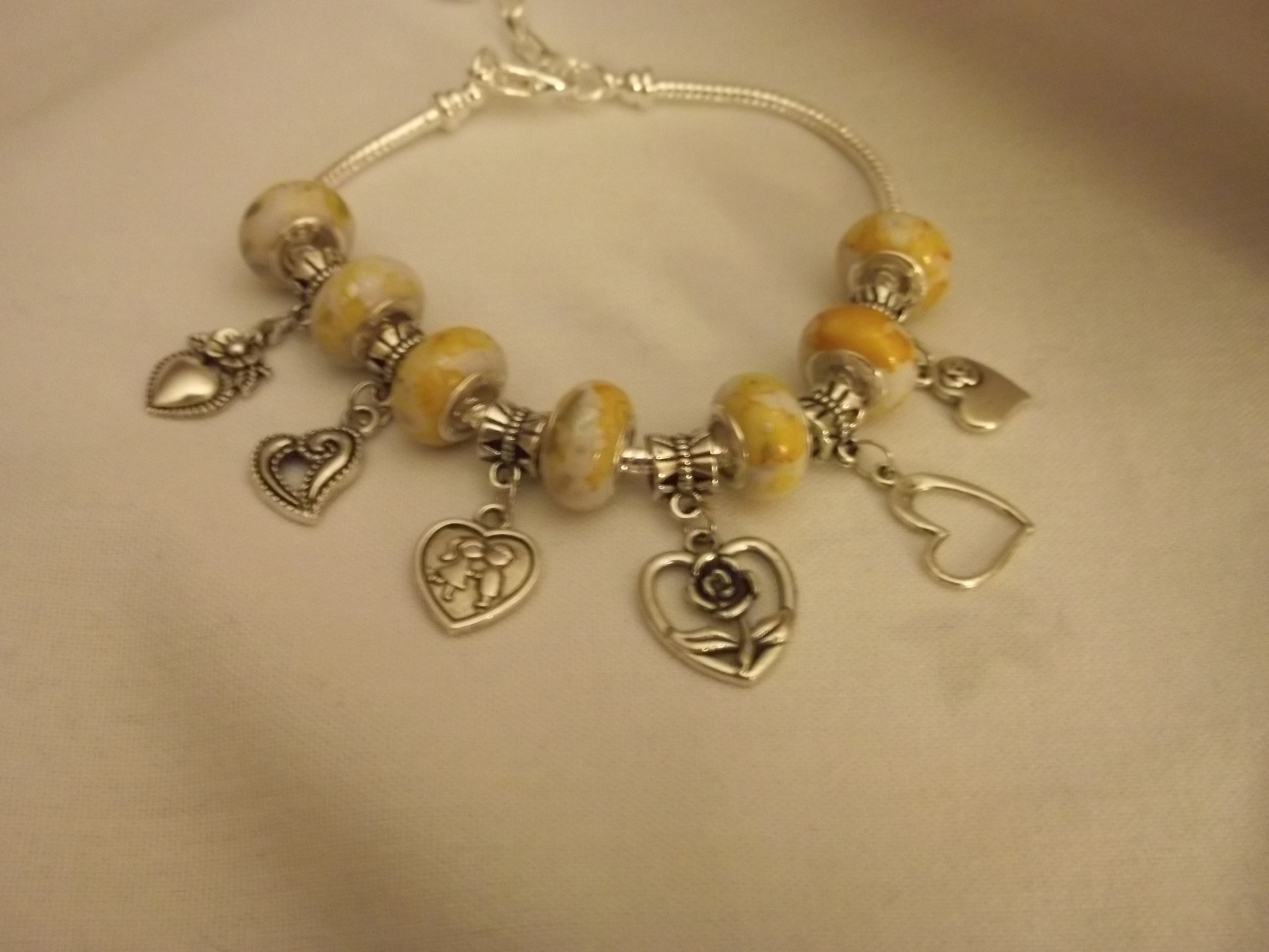 European Charm Bracelet 9" on Storenvy