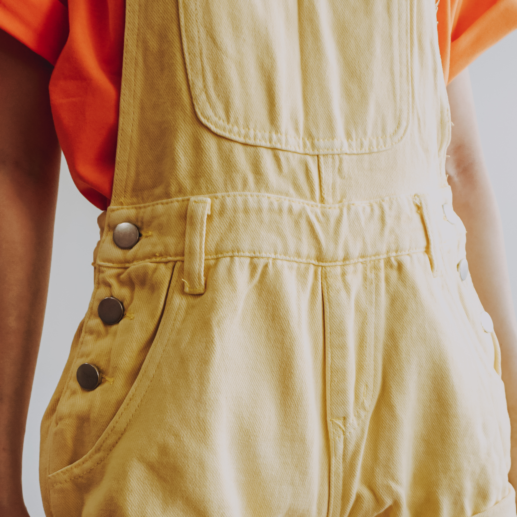 Corduroy Short Overalls (Yellow) · Megoosta Fashion · Free shipping worldwide on all orders