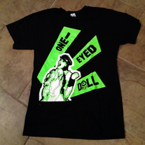 Scream Fist Shirt NEON GREEN
