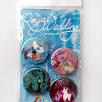 Royal Wedding button set!