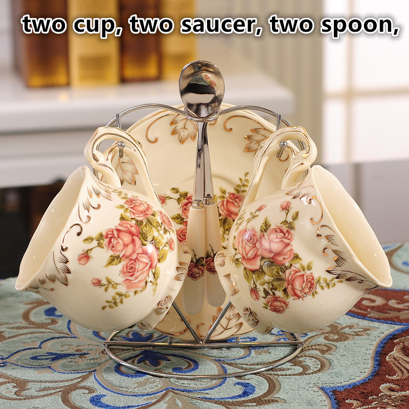 Luxury Elegant Ceramic Coffee Cup Set English Afternoon Tea Cup · Dream