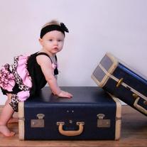  Bloomers Ruffle Black & Pink Swing Set Butterfly Dress Top and Ruffle Bum Bloomers PRE SALE 