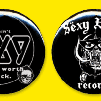 SEXY BABY RECORDS "1.25" Buttons"