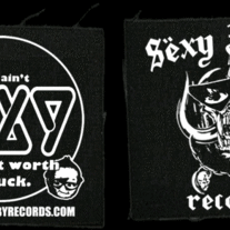 SEXY BABY RECORDS "Cloth Patches"