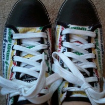 Harajuku Lovers Red/Blue/Green/Yellow Sneakers (8)