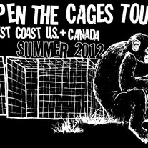 Open the Cages Tour t-shirt! - REDUCED PRICE! LAST CHANCE!