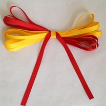Red and Yellow Ribbon