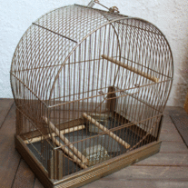 Vintage Hendryx Metal Birdcage