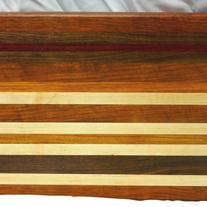 XL Bar B Que Wood Cutting Board