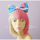 "Cotton Candy" Two-Tone Split Pink / Blonde Sweet Lolita Wig Set - Thumbnail 4