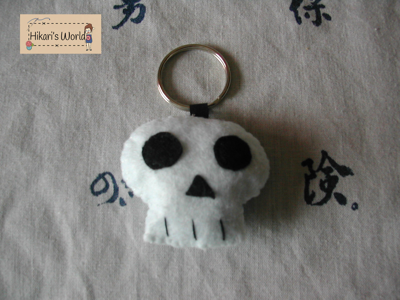 Skull Keychain on Storenvy