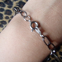 Leafy bracelet.