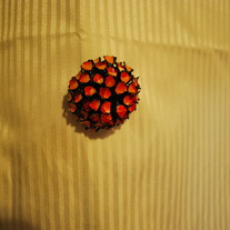 Vintage Flower Bud Brooch 