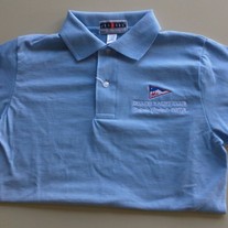 Youth Polo, Short Sleeve (Light Blue)