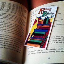 "Reading is Believing" Bookmark
