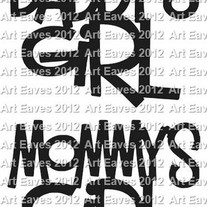 Mommy's Girl or Daddy's Girl Vinyl Decal