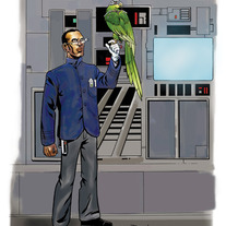 Doc McCarver Character Design Print