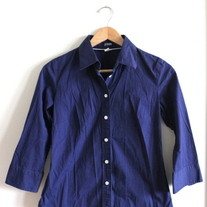 J.Crew 3/4 Sleeve Button Down