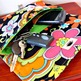 Mini Clutch - Flower Power Orange Hippie - Thumbnail 2
