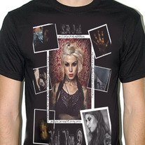 ORIGINAL MENS LA INK, MIAMI INK, KAT VON D T-SHIRT