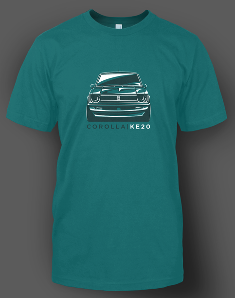 Firstcar Illustrations - Toyota Corolla KE20 Shirt