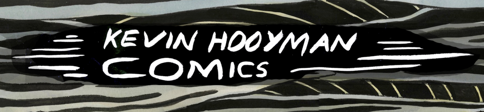 KEVIN HOOYMAN COMICS AND BOOKS