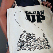 Image of Clean Up California Tote