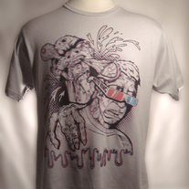 3RD-"DIE"MENSION (3-D Zombie Tee)