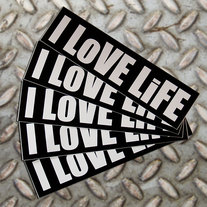 5 - I LoVE LiFE (Stickers)