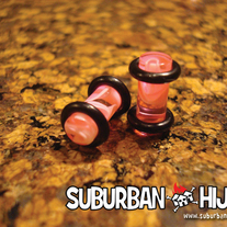 Pink UV Marble Plug