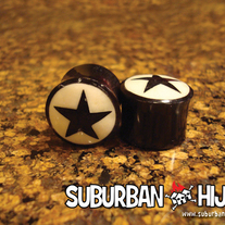 Organic Bone and Horn Star Saddle Plug