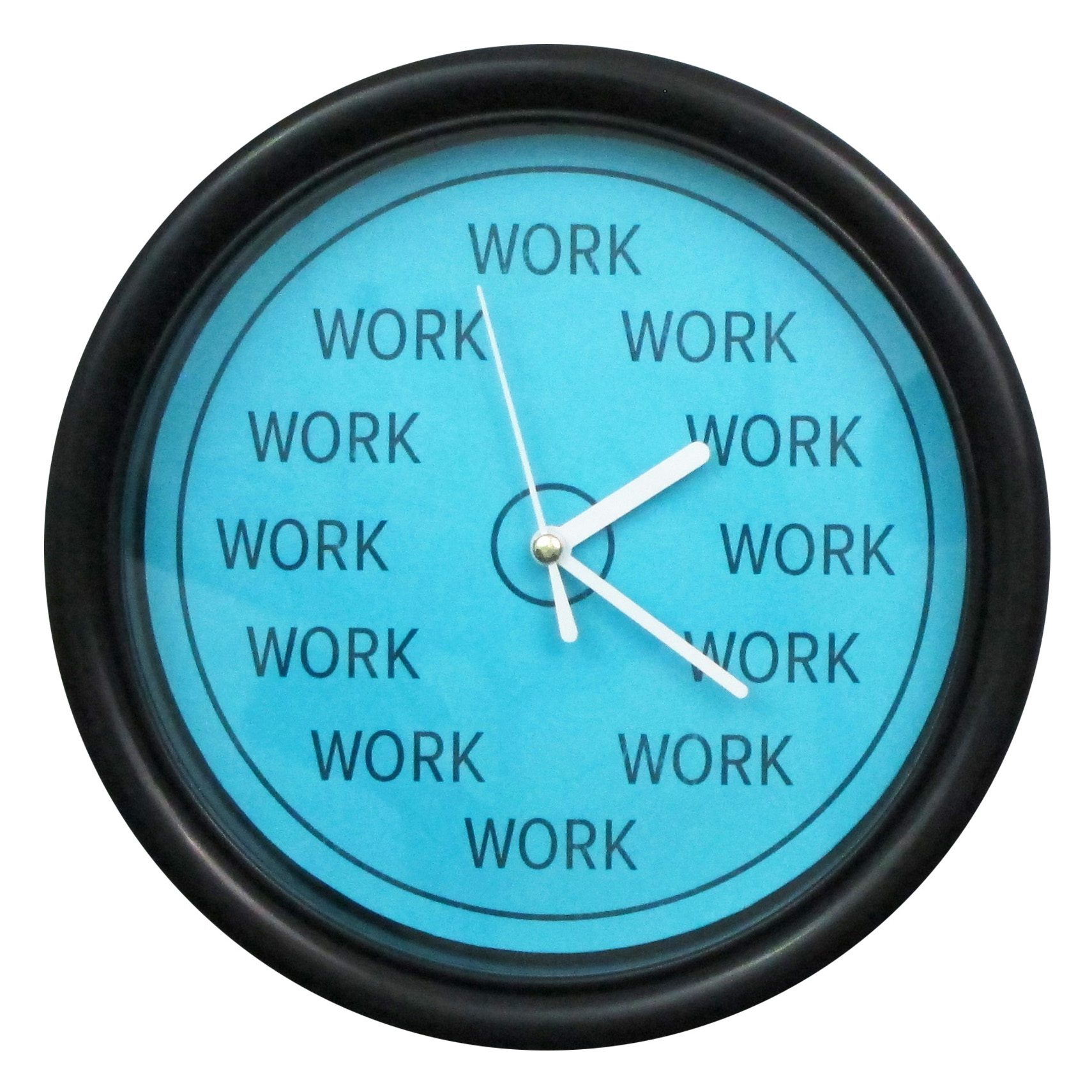 WORK clock · No Fun®