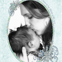 Blue Snowflake Sparkle