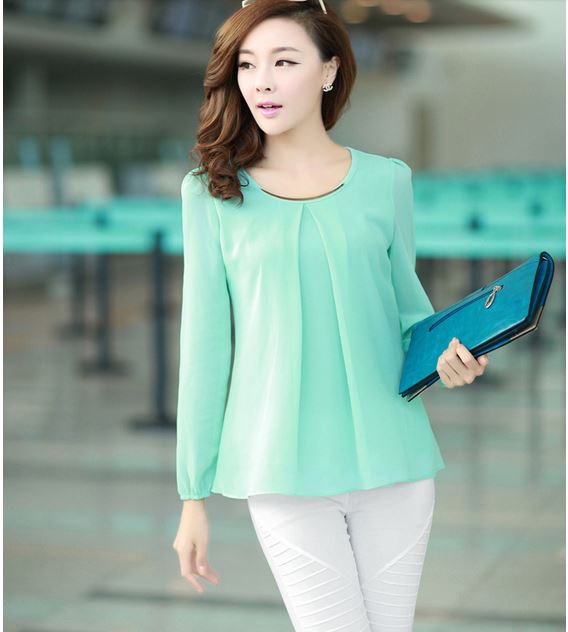 chiffon tops and dresses