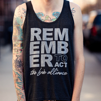 Tri-Blend Remember to Act Tank