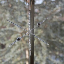 Beaded Snowflakes