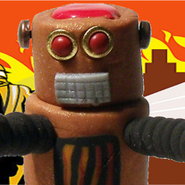 Steam Powered Robot -  Free Shipping