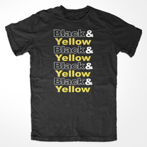 Black & Yellow Tee